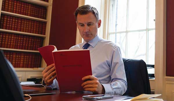 Jeremy Hunt Chancellor Budget 2023